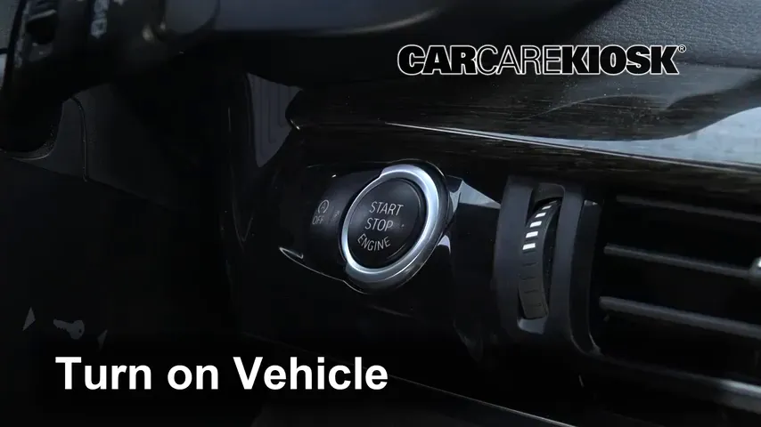 2017 BMW X5 sDrive35i 3.0L 6 Cyl. Turbo Oil Check Oil Level